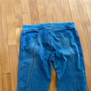 Free people denim jeans barely worn. Button Fly!